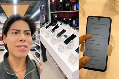Un joven habló de ciertos celulares y armó un escándalo (Captura video)