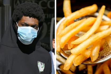 Un joven le disparó a un empleado en el cuello por servirle las papas fritas “muy frías” durante una cena en un local de comida rápida
