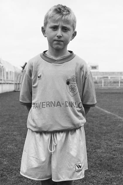 Un joven Luka Modric