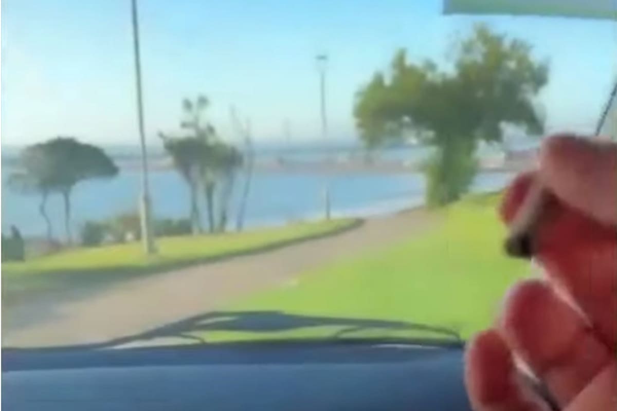 Un joven manejó dentro del Parque San Martín en Mar del Plata
