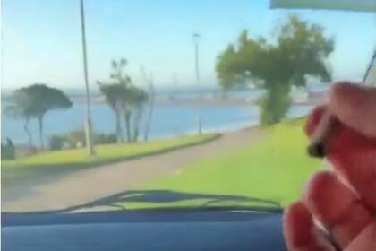 Un joven manejó dentro del Parque San Martín en Mar del Plata