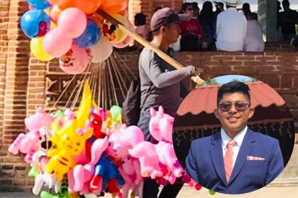 Un joven mexicano que vendía globos para pagar sus estudios terminó la universidad y conmovió las redes con su sincero posteo