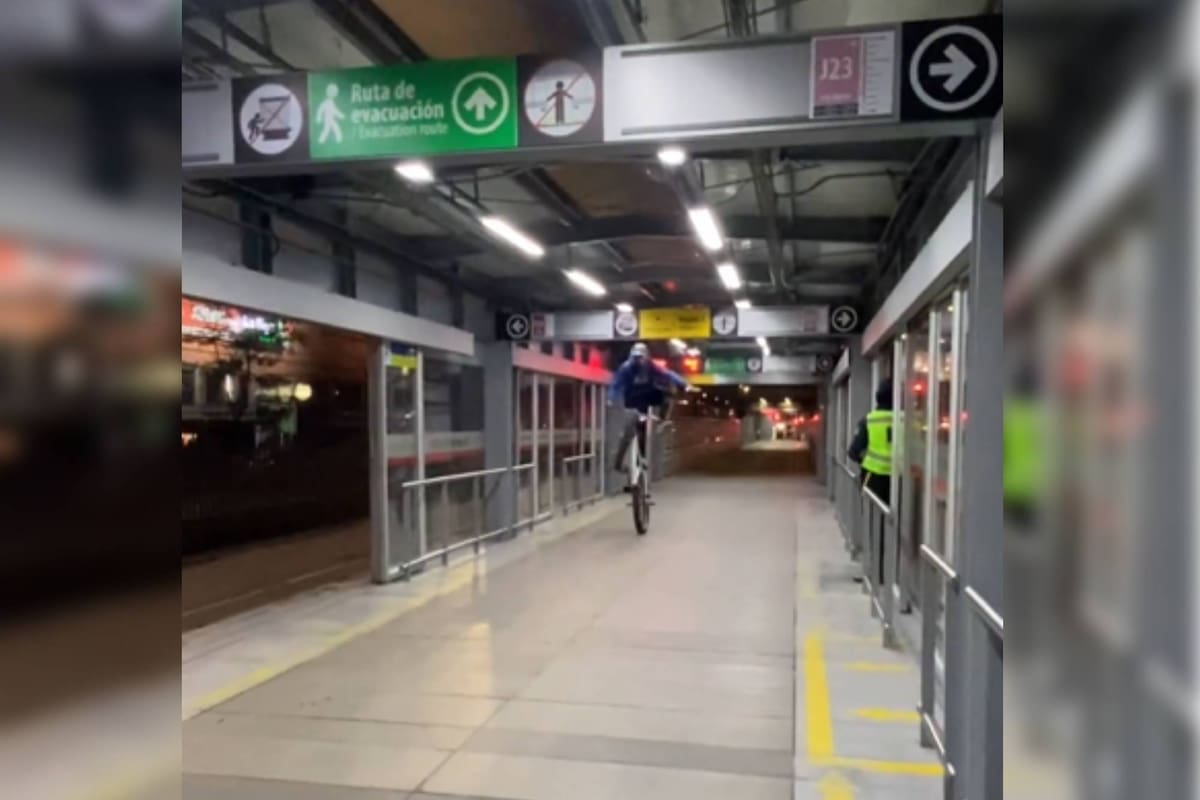 Un joven se grabó mientras hacía un truco pero nada salió como esperaba (Captura video)