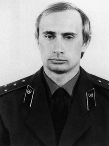 Un joven Vladimir Putin