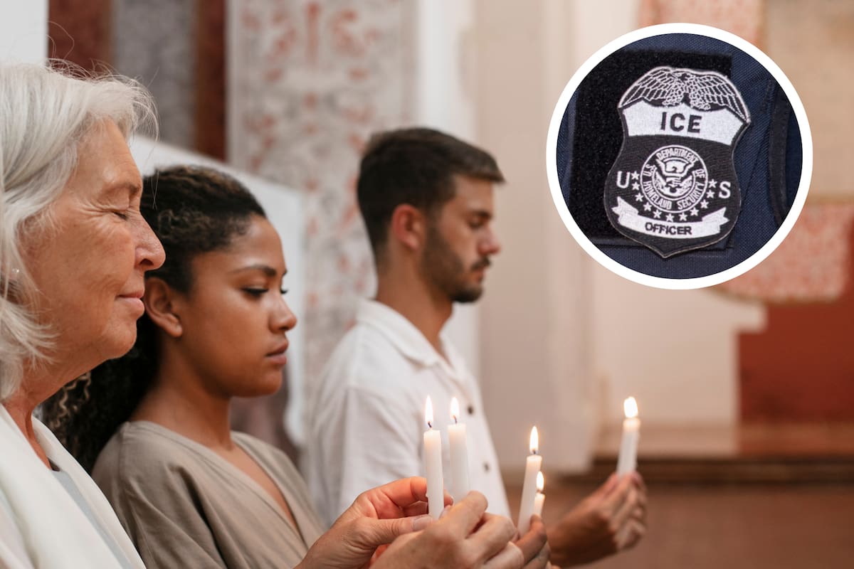 Un juez federal bloqueó parcialmente la política de detenciones de ICE en iglesias