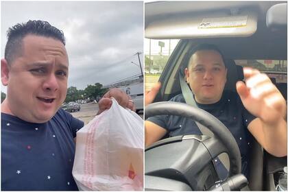 Un latino recibió una asombrosa propina como repartidor de Uber Eats