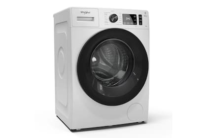 Un lavarropas Whirpool de carga frontal