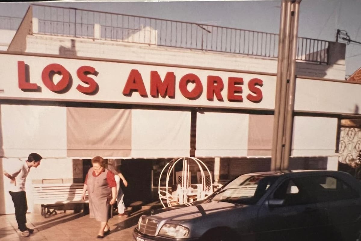 Un local de Los Amores en la década de 1980