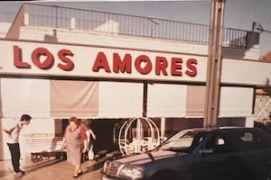 Un local de Los Amores en la década de 1980