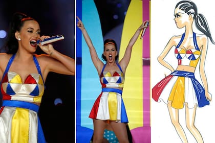 Un look de pelota de playa para la canción California Girls