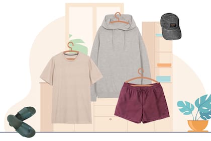 Un look perfecto para el fin de semana, y también apto vacaciones.