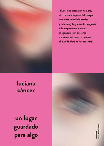 "Un lugar guardado para algo", de Luciana Cáncer