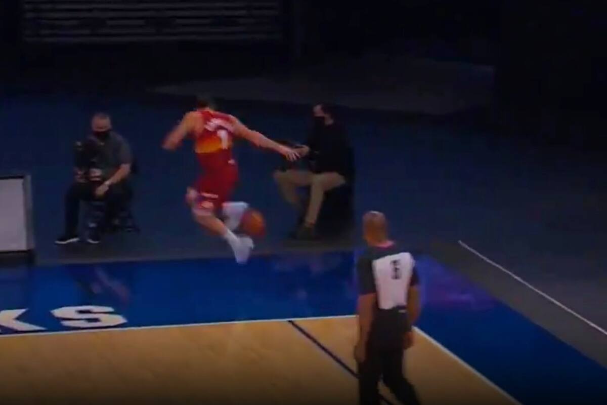 Un lujito futbolero, la fantasía de Campazzo en el Madison Square Garden