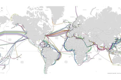 Un mapa de lo que no vemos de la red de redes