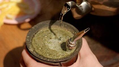 Un mate para arrancar el día.