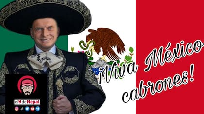 Un meme del expresidente Macri que circuló en Twitter