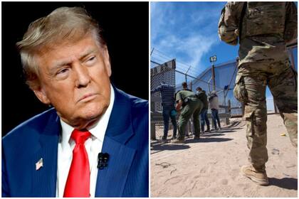Un memorando de Donald Trump concedió funciones al Departamento de Defensa para controlar un tramo de tierra federal