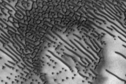 Un mensaje de código Morse fue encontrado en Marte