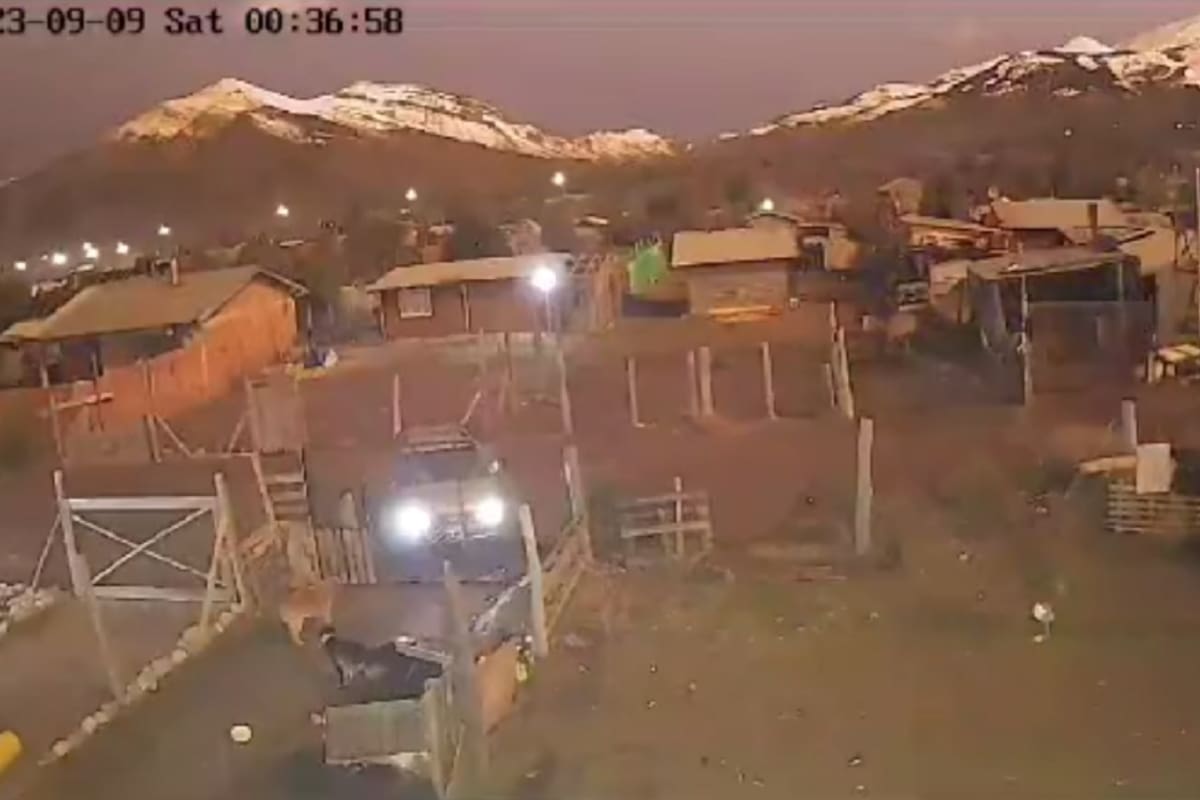 Un meteoro iluminó Bariloche