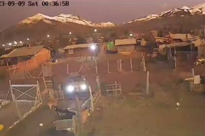 Un meteoro iluminó Bariloche