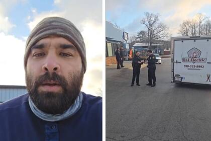 Un migrante cubano mostró en TikTok cómo las autoridades revisaron sus papeles