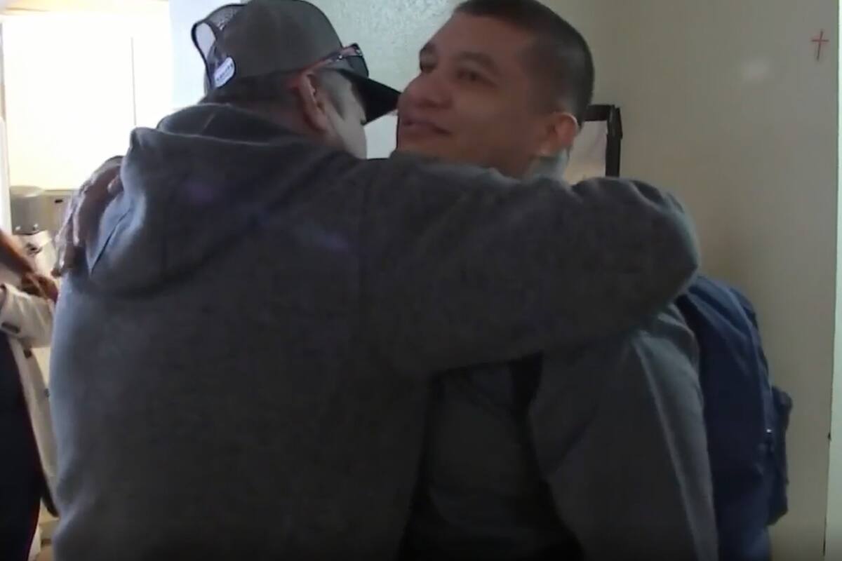 Un migrante volvió a Estados Unidos y pudo abrazar a su familia tras ser deportado