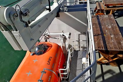 Un mini submarino