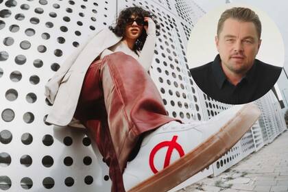 Un modelo de la nueva colección de zapatillas Loci