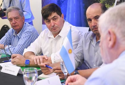 Un momento de la reunión del CAS