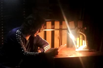 Un momento de Maciel, que se estrenó por el canal de YouTube del teatro Tadrón