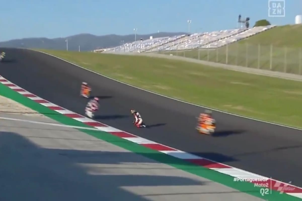 Un momento de máxima tensión en donde estuvo en jueg ola vida del motociclista