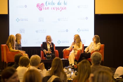 Un momento muy agradable, de charla con la periodista Susana Roccasalvo.
