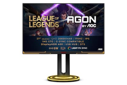 Un monitor para fanáticos del League of Legends