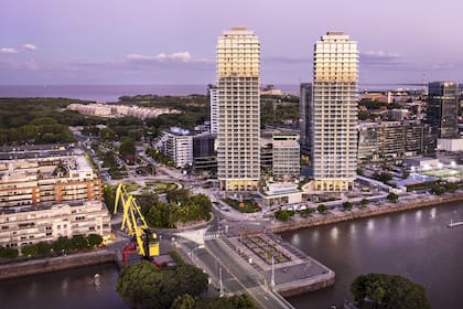 Un monoambiente usado publicado a precio promedio en Puerto Madero cuesta aproximadamente US$185.000