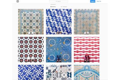 Un mosaico de mosaicos, en Instagram