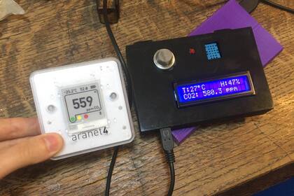 Un movimiento internacional está promoviendo el uso de medidores de CO2 para verificar que la concentración de “aire respirado” se mantenga en niveles considerados no riesgosos