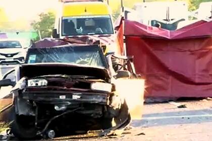 Un muerto en un accidente en la autopista Dellepiane