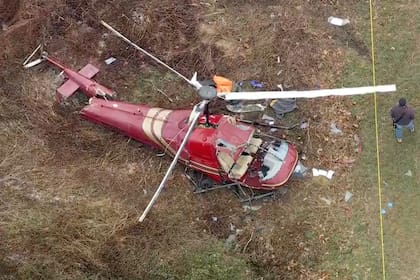 Un muerto y un herido en choque de helicópteros en Nueva Jersey