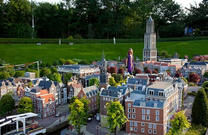 Un mundo en miniatura en Madurodam.