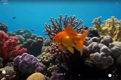 Un mundo virtual 3D creado con Project Genie, de Google