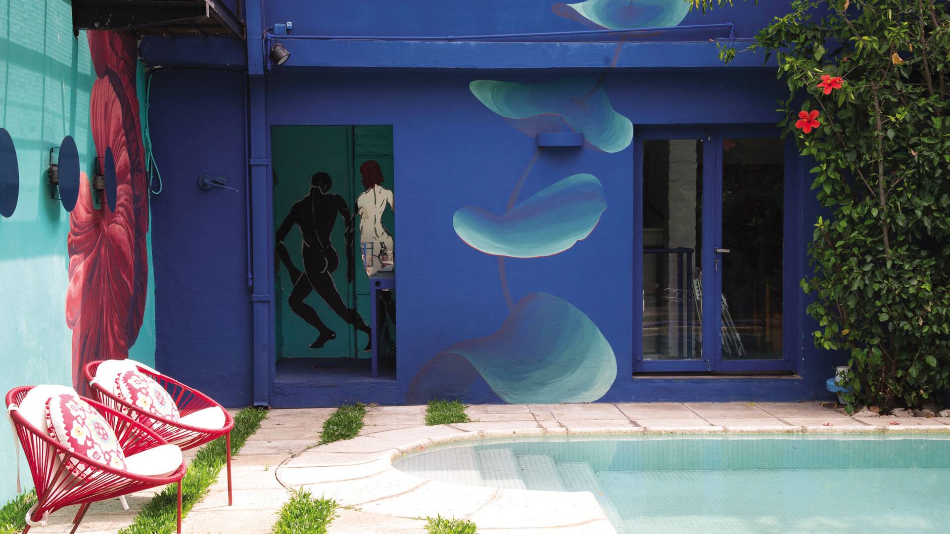 Patio urbano. Paisajismo: Eugenia Anaya.