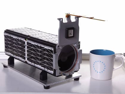 Un nanosatélite de la empresa Planet