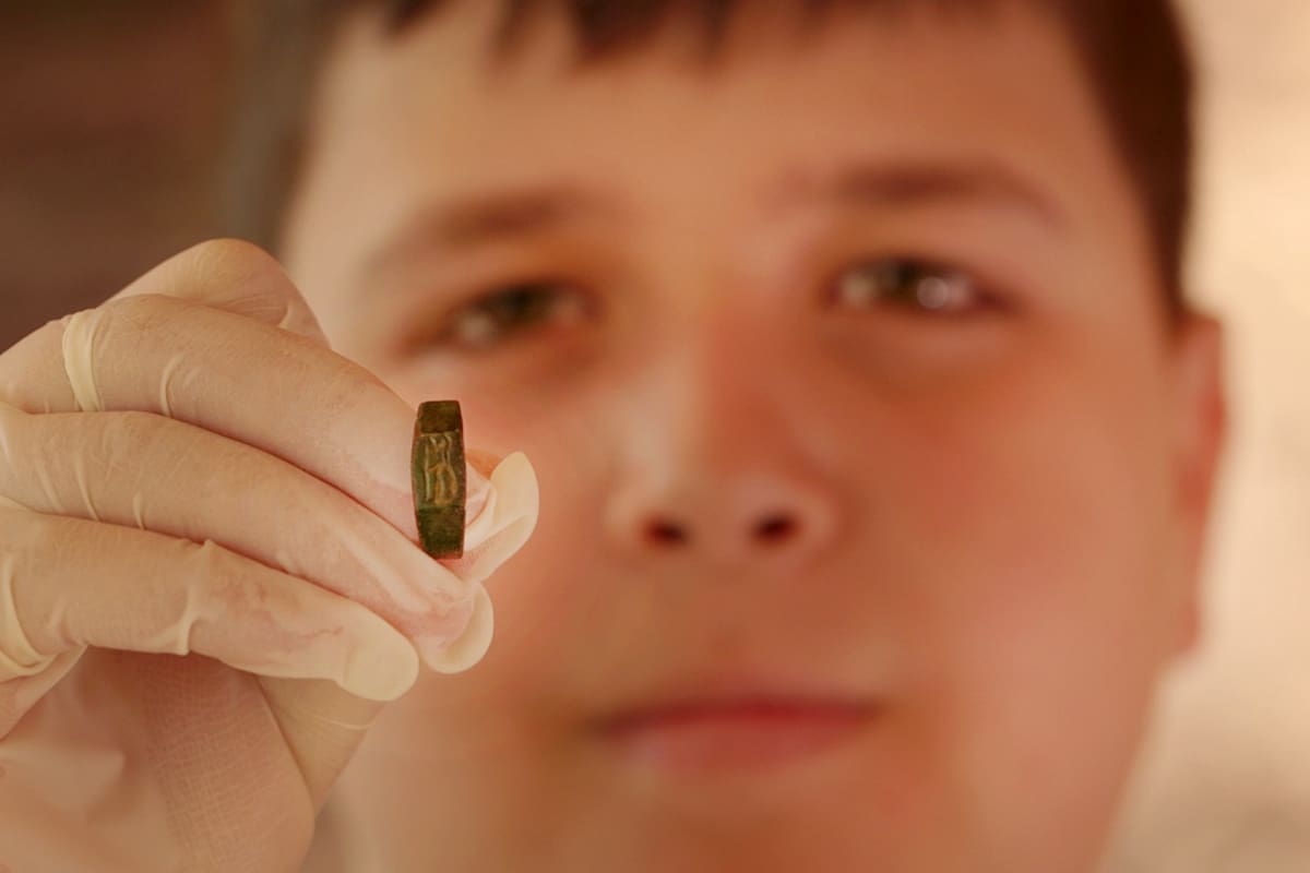 Un niño de 13 años hizo un hallazgo milenario en Israel