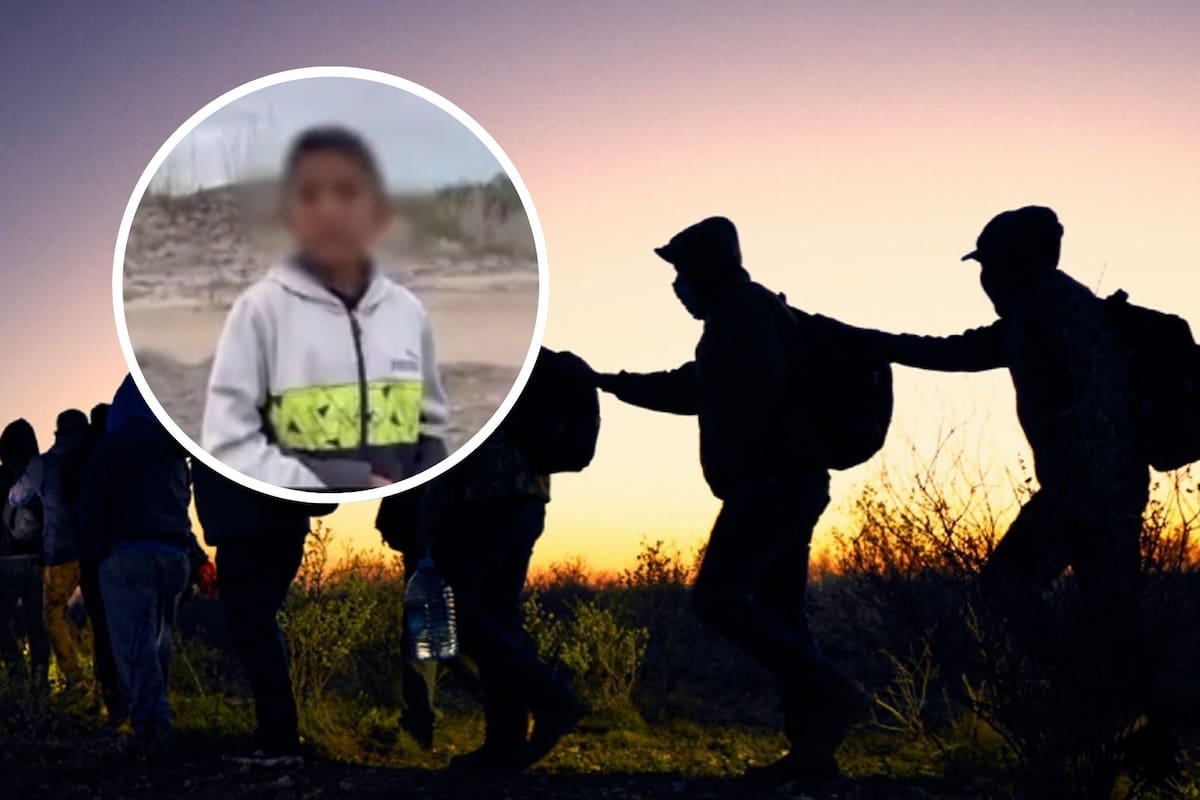 Un niño migrante de El Salvador fue abandonado en el desierto por los coyotes
