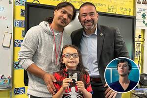 Un niño puso en práctica todo lo que aprendió de una serie que ve junto a su papá