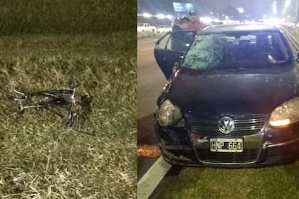 Un niño transitaba con su bicicleta por la colectora de la Panamericana, bajó a la vía principal y fue atropellado.