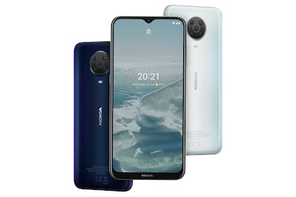 Un Nokia G20; la compañía dice que tendrá 3 días de autonomía