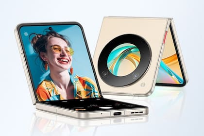 Un Nubia Flip 5G de ZTE, el celular de pantalla plegable más barato del mercado
