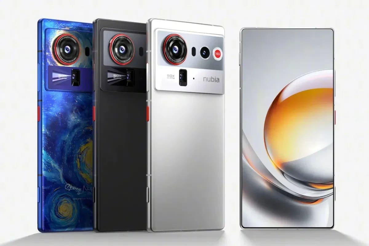 Un Nubia Z80 Ultra, con pantalla de 6,85 pulgadas y chip Snapdragon 8 Elite 5 Gen
