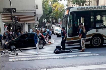 Un nuevo ciclista atropellado por un colectivo